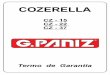 CZ15-22-37 - R.04 - G.Panizgpaniz.com.br/userfiles/categoria_arquivos/5992d2dc6b498ce1a10989a... · ... Para a visualização da esquemática do comando elétrico, ... 600 W 700 W