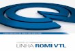 LINHAROMI VTL - Página inicial - Romi Unidade fabril 16 Tecnologia, confiabilidade e produtividade para usinagem de peças de placa. Os tornos verticais da Linha ROMI VTL foram projetados