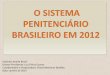 Apresentação do PowerPoint · Sergipe Tocantins Par ... HOMENS X MULHERES NO SISTEMA PENITENCIÁRIO EM 2012 . FATOS IMPORTANTES • A População Carcerária Masculina cresceu 130%