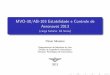MVO-30/AB-103 Estabilidade e Controle de Aeronaves 2013flaviojs/sites/default/files/cursos/grad/mvo30/MVO... · do corpo (não inercial) sistema de referência da Terra (considerado