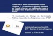 Conferência Anual em Economia Social I Sessão –“ Contratação pública ...eco-sociais.com/imagens/1/Cristina_G_Rodrigues.pdf · O Código da Contratação Pública tem os princípios