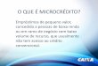 O QUE É MICROCRÉDITO? - araguaina.to.gov.braraguaina.to.gov.br/emgm/arquivos/material3.pdf · Jovem Aprendiz Atendimento Prospectivo •Parceria para Atuação em Microcrédito
