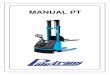 MANUAL PT - tratorprima.com.br de peças PT.pdf · Esta empilhadeira é um equipamento eletrônico destinado a elevar e movimentar cargas em percursos planos, nivelados e isentos