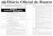 DIÁRIO OFICIAL DE BAURU 1 Diário Oficial de Bauru · crédito suplementar à dotação do orçamento vigente no ... é Possível Vencer, lançado pelo Governo Federal devendo 