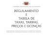 Regulamento e Tabela de Taxas, Tarifas, Preços e Licençascms.cm-alcoutim.pt.vf-host.com/upload_files/client_id_1/website_id... · REGULAMENTO E TABELA DE TAXAS, TARIFAS, PREÇOS