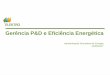 Gerência P&D e Eficiência Energética - energia.sp.gov.brenergia.sp.gov.br/wp-content/uploads/2017/05/Felipe-Zanola-Elektro.pdf · Apresentação corporativa ... processos e usos