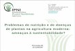 Problemas de nutrição e de doenças de plantas na ...brasil.ipni.net/ipniweb/region/brasil.nsf... · mostrando translocação do produto de uma planta para outra . 8 RESULTADOS