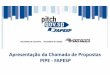 Apresentação da Chamada de Propostas PIPE - FAPESPfapesp.br/eventos/2017/11310/Pitch-Pipe_Sueli.pdf · Centro de Alimentos Centro de Bacteriologia Centro de Poluição Centro de