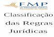 Classificação das Regras Jurídicas - FMP Jaime/Classificação das Regras... · 1 Classificações das Regras Jurídicas interesse teórico (+ caráter prático) 1- Quanto ao Território