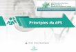 Princípios da APS - Científicos, Empresariais e Corporativos · Evidências da APS Starfield B. Atenção Primária: equilíbrio entre necessidades de saúde, serviços e tecnologia,