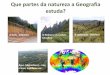 Que partes da natureza a Geografia estuda? Fundamental II/Série 17... · PDF fileQue partes da natureza a Geografia estuda? O Relevo e as rochas - Litosfera O Solo - Litosfera A