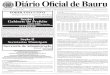 DIRIO OICIAL DE BAURU 1 Diário Oficial de Bauru · O Diretor do Departamento de Administração de Pessoal, em conformidade com o disposto no decreto municipal 6664 de 22 de julho