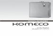 KO 43D DI - komeco.com.br · bem como identificar o ... A instalação de aquecedores de passagem a gás deve estar de acordo com ... O KO 43D/DI G1 é dotado de transformador de