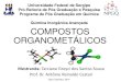 Universidade Federal de Sergipe Pró-Reitoria de Pós ... · Diferentemente dos compostos de coordenação, os compostos organometálicos de metais d têm relativamente poucas configurações
