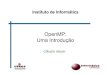OpenMP: Uma Introdução - inf.ufsc.brbosco/ensino/ine5645/openmp-intro-v5-1-mai2012... · Curso sobre OpenMP na ERAD 2010 . Modelo de Fluxos de Execução ! Modelo de fluxos de execução