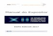 Manual do Expositor 2017 ABGR - abgr.com.br · acompanhamento das montagens e desmontagens, fiscalizando a utilização correta de EPI’s ... e EPC’s (equipamentos de proteção