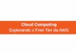 Explorando o Free Tier da AWS - 2017.fgsl.net2017.fgsl.net/up/2/o/00018_08_Palestra_Cloud.pdf · OBJETIVOS DA PALESTRA •Conceitos de Nuvem - Cloud Computing •Conhecendo a AWS
