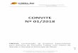 CONVITE Nº 01/2018 - catalao.go.gov.br · CONVITE Nº 01/2018 OBJETO: ... Individual (MEI) que se enquadrarem na Lei Complementar nº 123/2006 e alterações posteriores, e que 