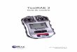 ToxiRAE 3 Guia do usuário - raesystems.com · Como acessar o modo de programação ... 11. Teste de resposta e calibração do ToxiRAE 3 ... Modo de diagnóstico 
