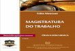 MAGISTRATURA DO TRABALHO - Moterani 3    3 Volume MAGISTRATURA DO TRABALHO Material