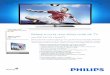 Philips 5000 series Plus HD Relaxe e curta uma ótima noite de TV · • Ouça cada palavra com o Clear Sound Conectividade digital completa e simples • Conectividade perfeita com