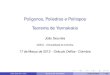 Polígonos, Poliedros e Polítopos 0.5cm Teorema de Yannakakisjgouveia/delfosMar2012.pdf · Convexidade Um conjunto S Rn éconvexose dados quaisquer dois pontos de S o segmento que