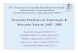 Demanda Brasileira de Importação de Borracha Natural, 1965 ... · importação de borracha natural, no período de 1965 a 2005 ... (Microsoft PowerPoint - demanda de importa\347\343o.ppt)