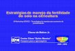 Estratégias de manejo da fertilidade do solo na citricultura · Dirceu de Mattos Jr. 1928 - 2006 Centro Citros “Sylvio Moreira” Pesquisa para o agronegócio Estratégias de manejo