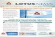 Lotus comemora 40 anos com nova marca - lotusonline.com.br · Lotus oferece novos serviços de manutenção e conservação condominial ... fosso de elevadores, calhas e rufos, fachadas,