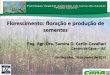 Florescimento: floração e produção de sementes · inversão da sacarose; Figueiredo, 2014 . Monitoramento do florescimento 1. ETEFON o Etefon e estresse apresentam efeito similar;