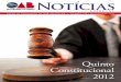 Quinto Constitucional - oabrn.org.br · e que os advogados escolham seus represen-tantes na lista sêxtupla de forma consciente a ... que os fizeram melhor aparelhar o escritório