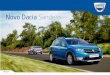Novo Dacia Sandero - jbandeira.com · O design do Novo Sandero é sinónimo de qualidade e força. Os faróis de design perﬁlado e a grelha dianteira marcante acentuam a sua expressividade
