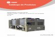 Catálogo de Produtos - trane.com · melhores posições para proporcionar uma operação sem interrupções e reduzir o tempo de instalação e manutenção do resfriador. • O
