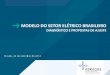 MODELO DO SETOR ELÉTRICO BRASILEIRO · elaborado pelo economista Edvaldo Santana, em agosto de 2014, para a Abraceel. ... Resgate do esquema proposto como parte dos estudos de Revitalização