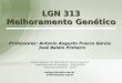 LGN 313 Melhoramento Genético - docentes.esalq.usp.brdocentes.esalq.usp.br/aafgarci/pub/Aula6Melhora.pdf · Melhoramento de Arroz na Tailândia com Seleção de plantas Individuais