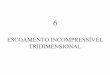ESCOAMENTO INCOMPRESSÍVEL TRIDIMENSIONALwebx.ubi.pt/~pgamboa/pessoal/2016/Apontamentos/Capitulo06.pdf · • C é uma constante e r é a coordenada radial desde a origem. • Esta