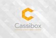 cassibox.com.brcassibox.com.br/apresentacao_cassibox.pdf · Criatividade, qualidade e praticidade para todo tipo de cliente. Cassibox advertising branding design marketing A agência