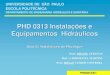 PHD 0313 Instala§µes e Equipamentos Hidrulicos .PHD0313/8/1 PHD 0313 Instala§µes e Equipamentos