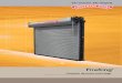 FireKing - Tecnologia em Portas de Aço Automáticas · Vantagens A linha de produtos FireKing® cobre os tamanhos pequeno, padrão e grande das portas corta-fogo isoladas e não