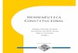 HERMENUTICA CONSTITUCIONAL - .NEOCONSTITUCIONALISMO E HERMENUTICA CONSTITUCIONAL Thadeu Augimeri
