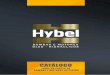 CATÁLOGO hybel.com · EATON PVQ ... inclusive com o desenvolvimento personalizado para aplicação específica. Produtos A Hybel é um dos principais players brasileiros do setor