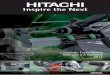 Catálogo Ferramentas Elétricas e a Gasolina 2012hitachi.com.br/products/personal/home/docs/Catalogo Hitachi Koki... · A Hitachi não possui linha "Hobby",oferecemos as melhores