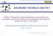 REUNIÃO TÉCNICA SECTET - sectet.pa.gov.br 2017 PDF _SLIDES... · de apoio para a prestação de serviços, os fatores locais favoráveis (recursos naturais, recursos humanos, cultura,