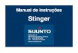Stinger - ns.suunto.comns.suunto.com/Manuals/Stinger/Userguides/Suunto_Stinger_userguide... · Este manual de instrução é marca registrada e todos os direitos são reservados