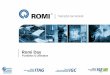 Fundidos & Usinados - Romi · •Capacidade de produção: peças de 25 quilos a 35 toneladas ... Linha Tormax Linha Centur Linha Discovery Linha PH O Consumo de Máquinas-Ferramenta