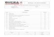 MANUAL DE MANUTENÇÃO - bucka.com.br · PDF file3.3- NBR 12962 - Inspeção, Manutenção e Recarga de extintores de incêndio; 3.4- NBR 5770 - Determinação do grau de enferrujamento