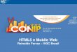 HTML5 e Mobile Web - w3c.br .HTML HTML HTML HTML hyper links hyper links hyper links HTTP . 27 HTML5