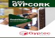 PLACA GYPCORK - 1-1 .de papel com gesso de alta qualidade no seu interior. A placa de corti§a ©