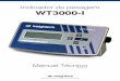 Indicador de pesagem WT3000-I - weightech.com.brweightech.com.br/manuais/indicador-wt3000i-manual.pdf · WEIGHTECH Indicador de pesagem WT3000- I – Manual Técnico WT3000-I_mo_v01r00