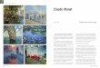 Claude Monet - lumearquitetura.com.br Sla - Claude Monet.pdf · nhar o jogo de sobrevivência do pardal, que espreita ... bam descobrindo o que para a maioria parecia ser impossível,